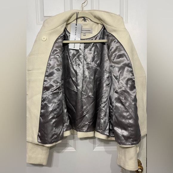 NWT Steve Madden Ivory Peacoat, 3X - Picture 2 of 7